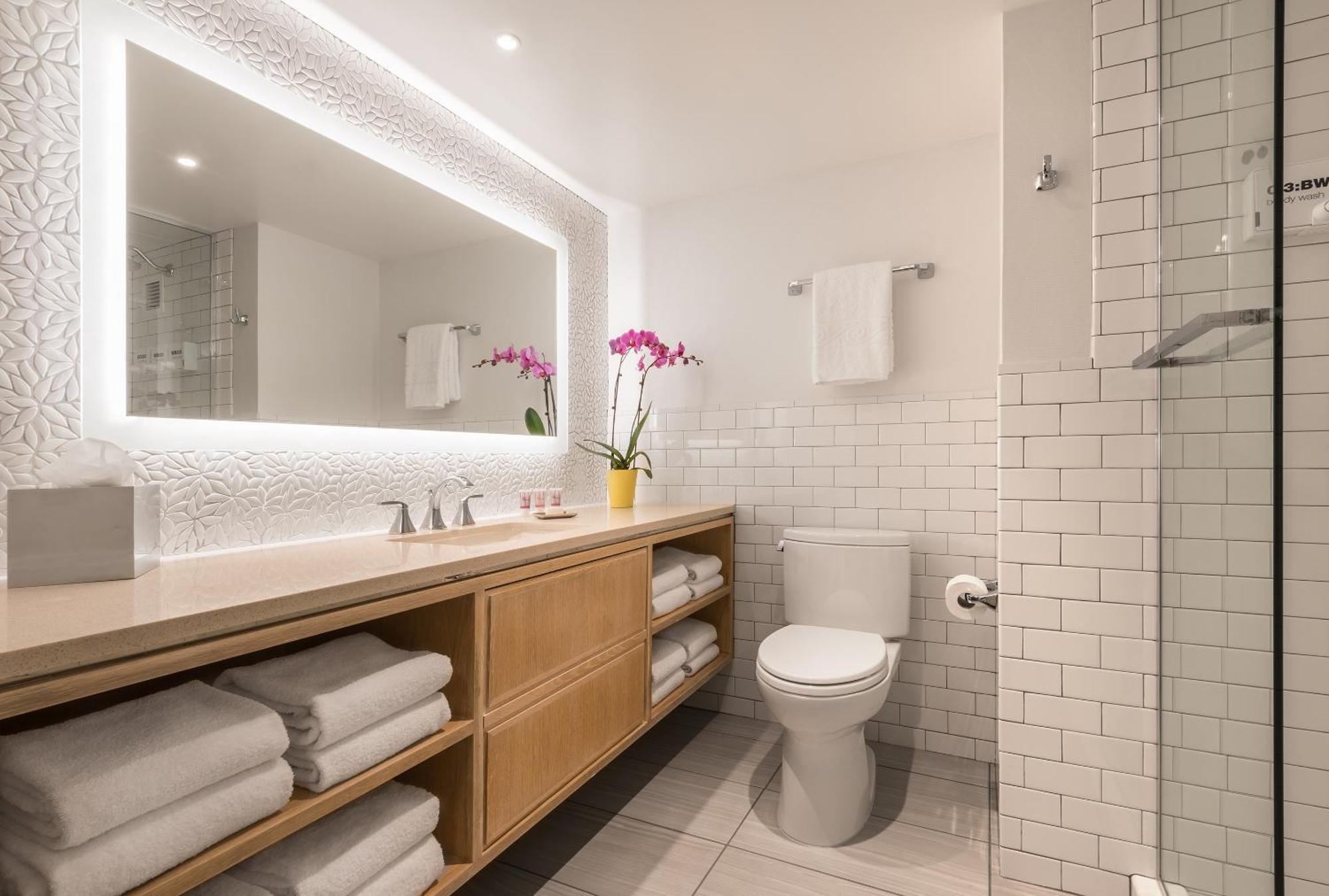 Flamingo Kamer met 1 Kingsize Bed en Uitzicht op Stad, Habitat-toren